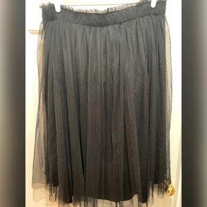 LC Lauren Conrad Black Skirt